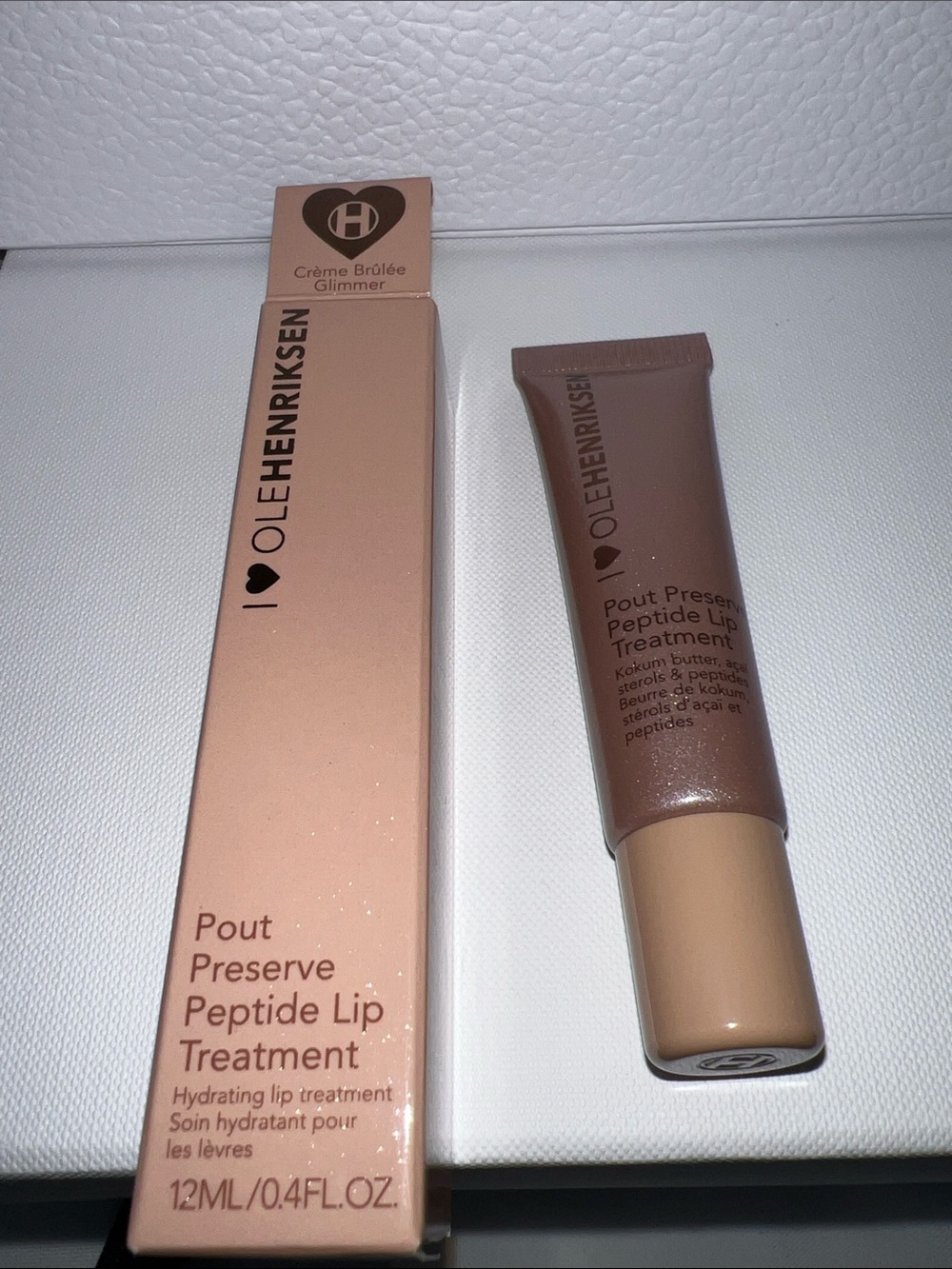 Ole Henriksen Pout Preserve Peptide Lip Treatment - Crème Brûlée Glimmer (Brown)